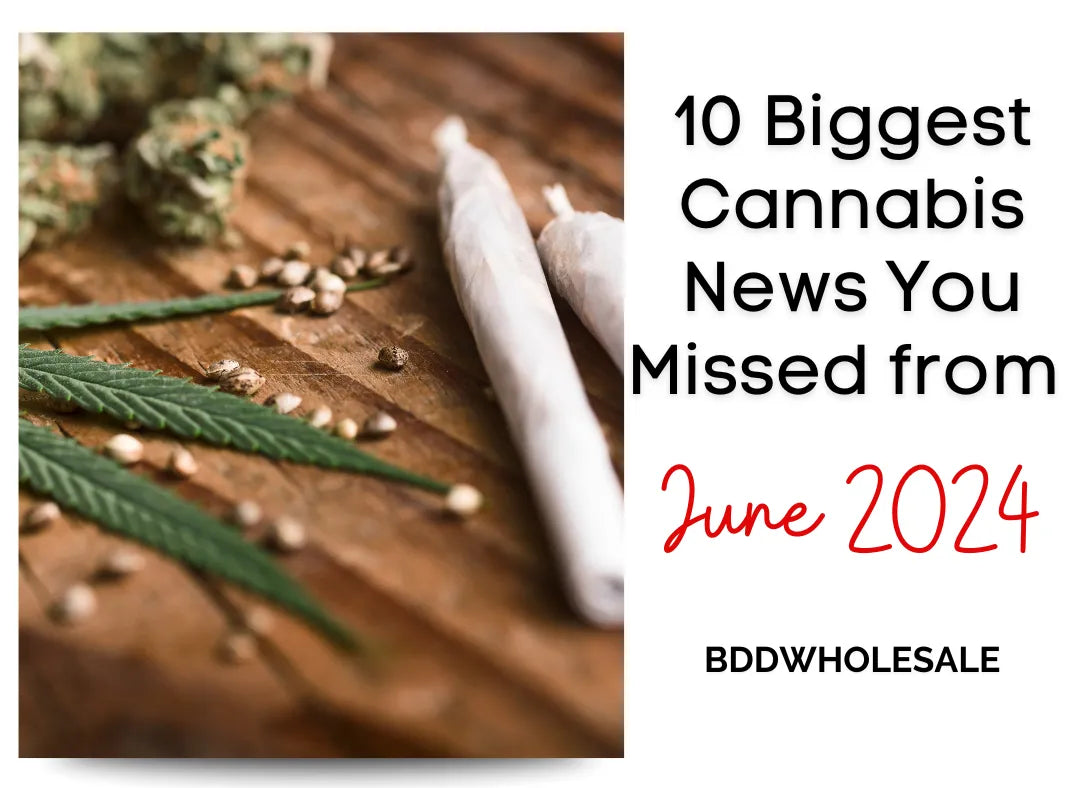 The 10 Biggest Cannabis News You Missed from June 2024