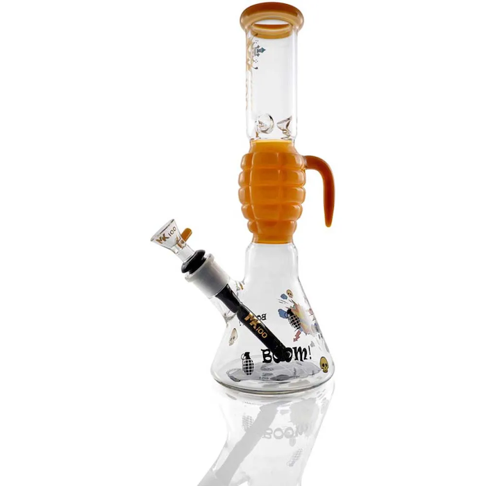 MK Glass Grenade Water Pipe