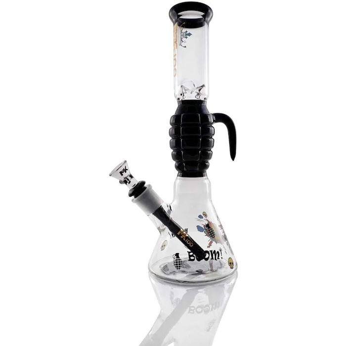 MK Glass Grenade Water Pipe