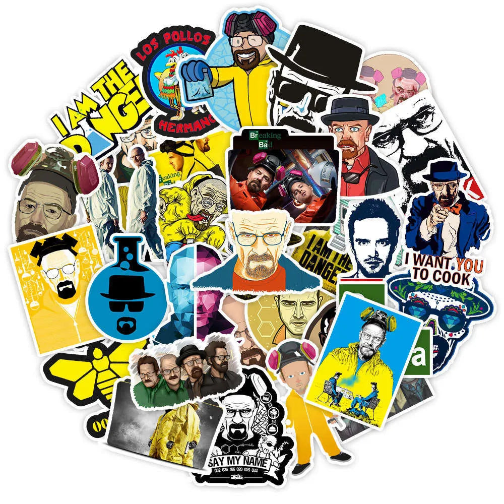 Breaking Bad Stickers (pack of 50)