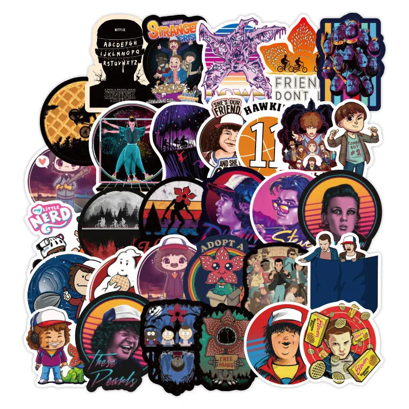Stranger Things Stickers (pack of 50)