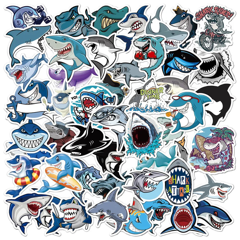 Shark Sticker (pack of 50)