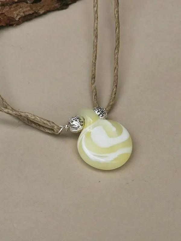 Hand Blown Glass Pendant - Style 18