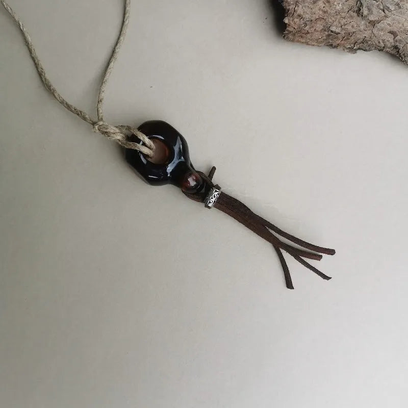 Hand Blown Glass Pendant - Style 5