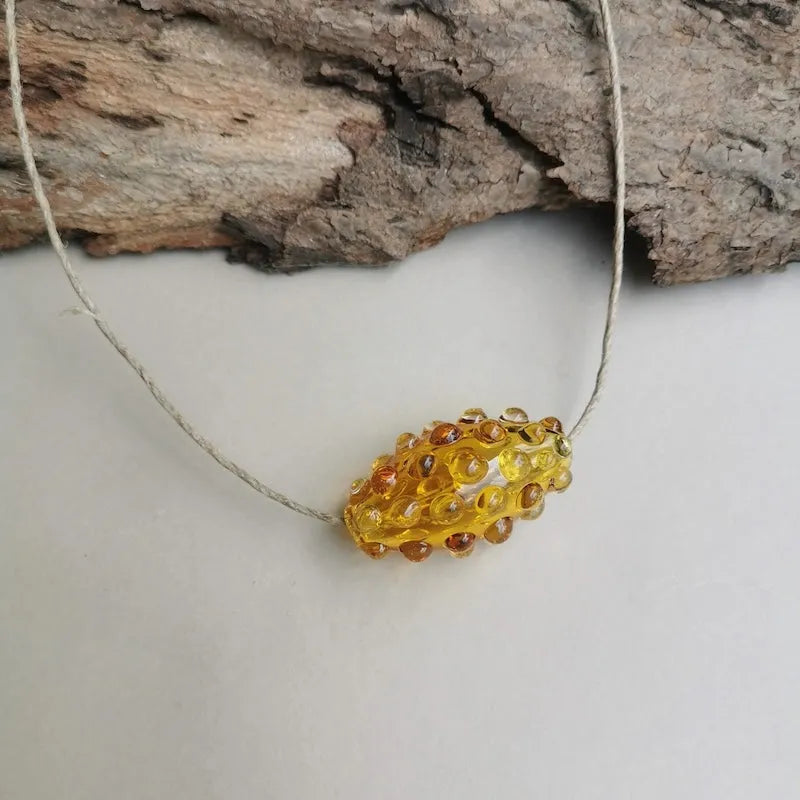 Hand Blown Glass Pendant - Style 2