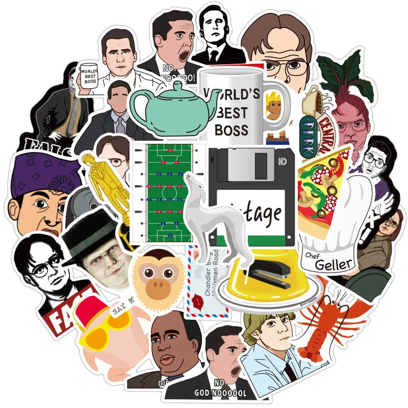 Office Stickers (pack of 50)