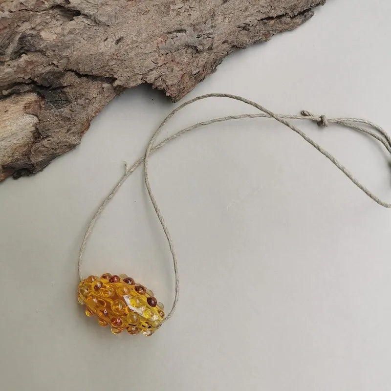 Hand Blown Glass Pendant - Style 2