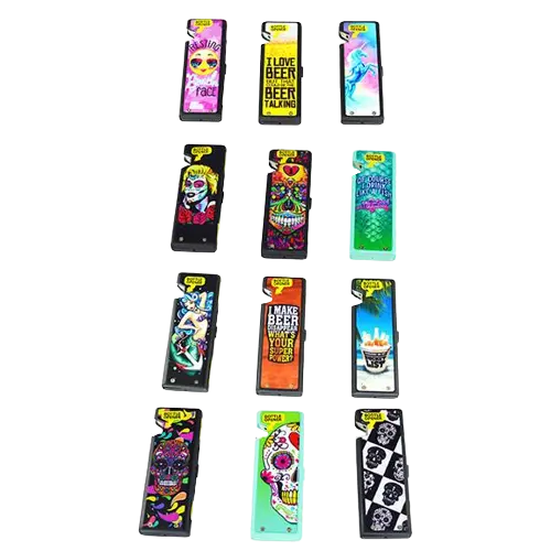 USB Coil Lighter Bottle Opener - 12 Pieces Per Retail Ready Display 21651 NOVELTY INC