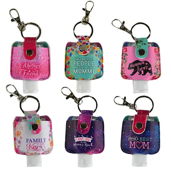 Mother's Day Hand Sanitizer Key Chain - 12 Pieces Per Retail Ready Display 22108 NOVELTY INC
