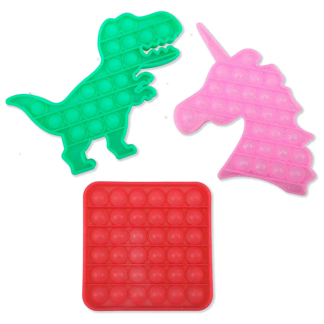 Pop Fidget Jumbo Shape Toy - 12 Pieces Per Retail Ready Display 22200 KIPP BROTHERS