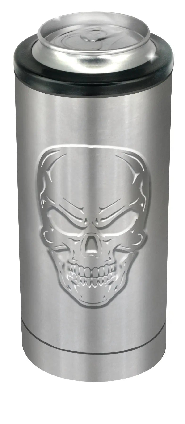 Metal Insulated 24 Oz Can Cooler - 6 Pieces Per Retail Ready Display 22273 ROUGHNECK