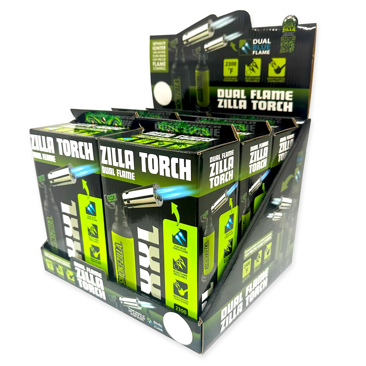 Magnum Zilla Torch Lighter - 6 Pieces Per Retail Ready Display 23119 SMOKEZILLA