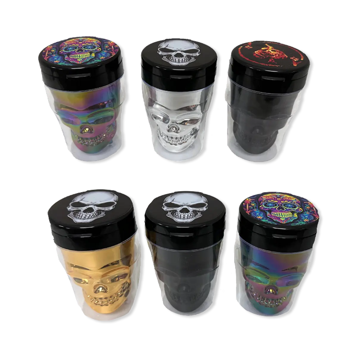 Skull Butt Bucket Ashtray - 6 Pieces Per Pack 23301AZ SMOKEZILLA