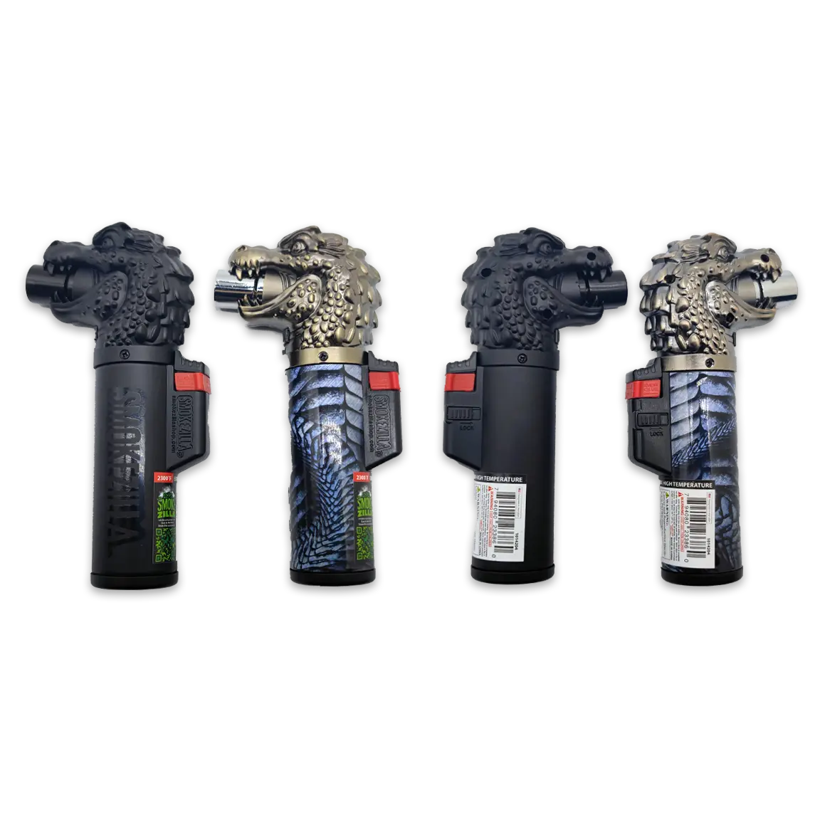 Dragon XXL Torch Lighter - 6 Pieces Per Retail Ready Display 23386 SMOKEZILLA