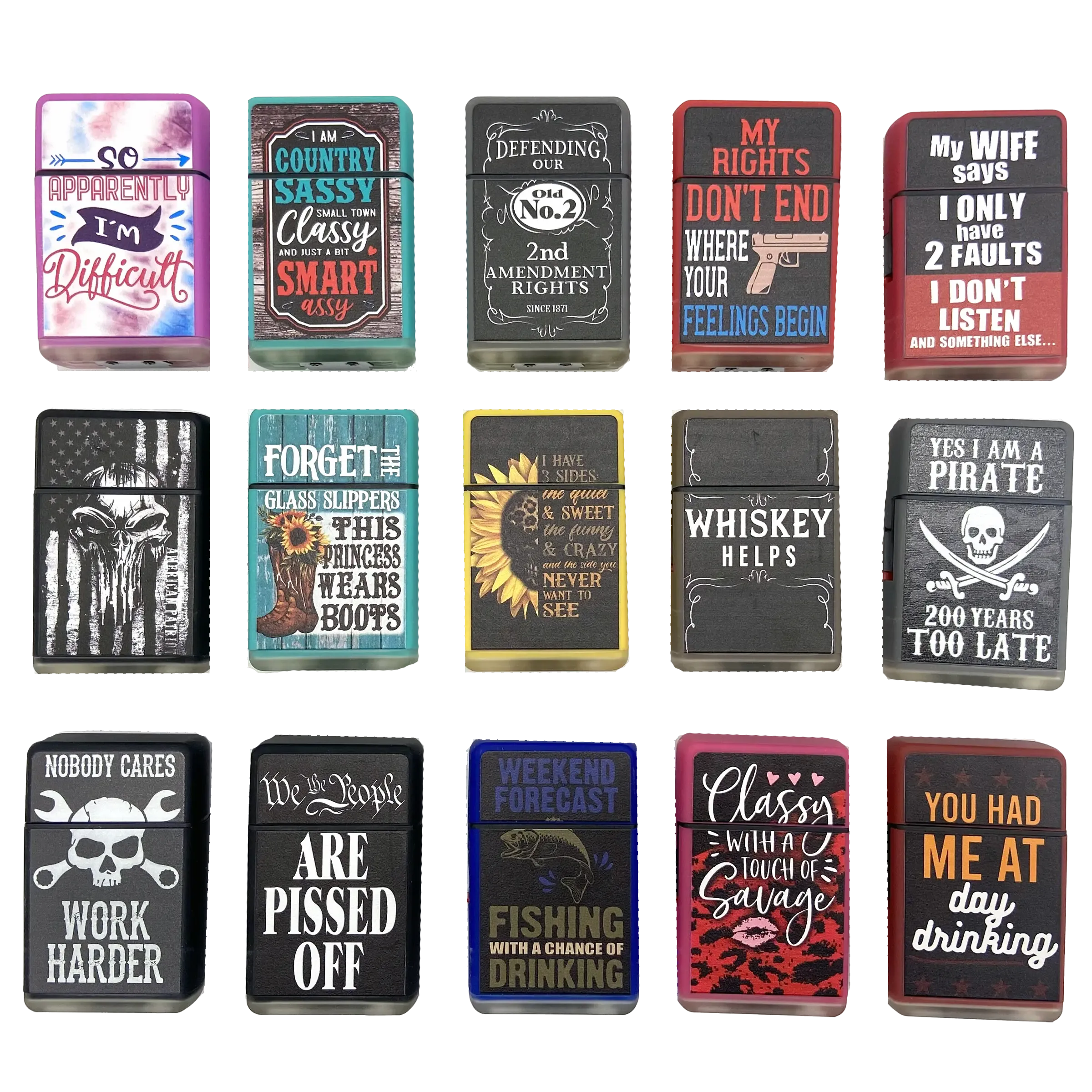 Big Bubba Dual Torch Lighter with Money Clip - 15 Pieces Per Retail Ready Display 23487 SMOKEZILLA