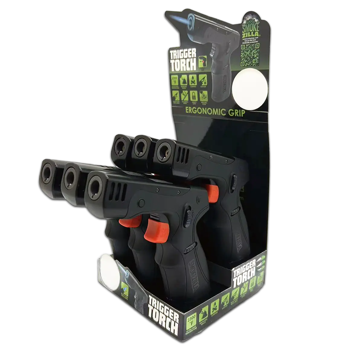 Magnum Trigger Torch Lighter - 6 Pieces Per Retail Ready Display 23541 SMOKEZILLA