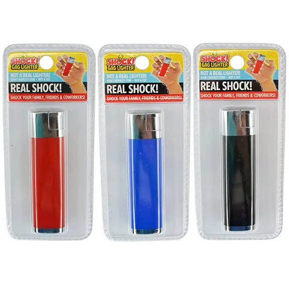Gag Shock Lighter 6 Pieces Per Retail Ready Display 24644 NOVELTY INC