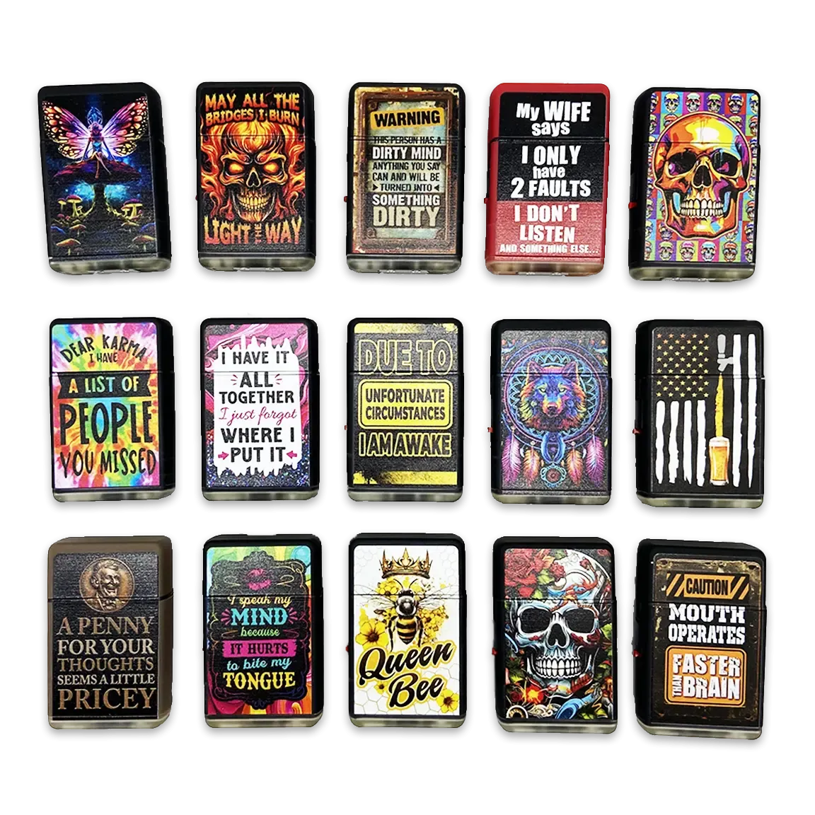 Big Bubba Dual Torch Lighter with Money Clip - 15 Pieces Per Retail Ready Display 25088 SMOKEZILLA