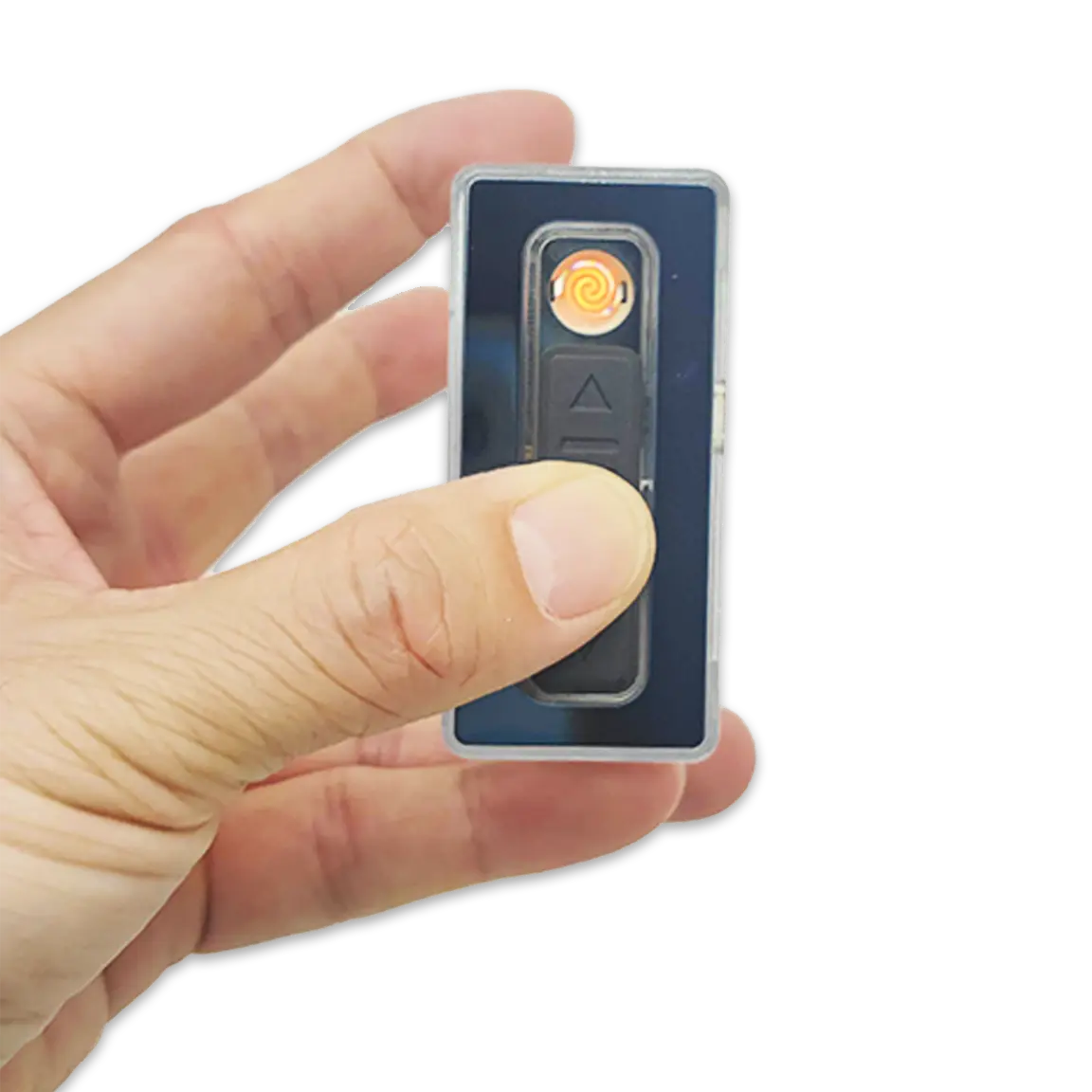 Light-Up Cigarette Case with USB Coil Lighter - 6 Pieces Per Retail Ready Display 25115 SMOKEZILLA