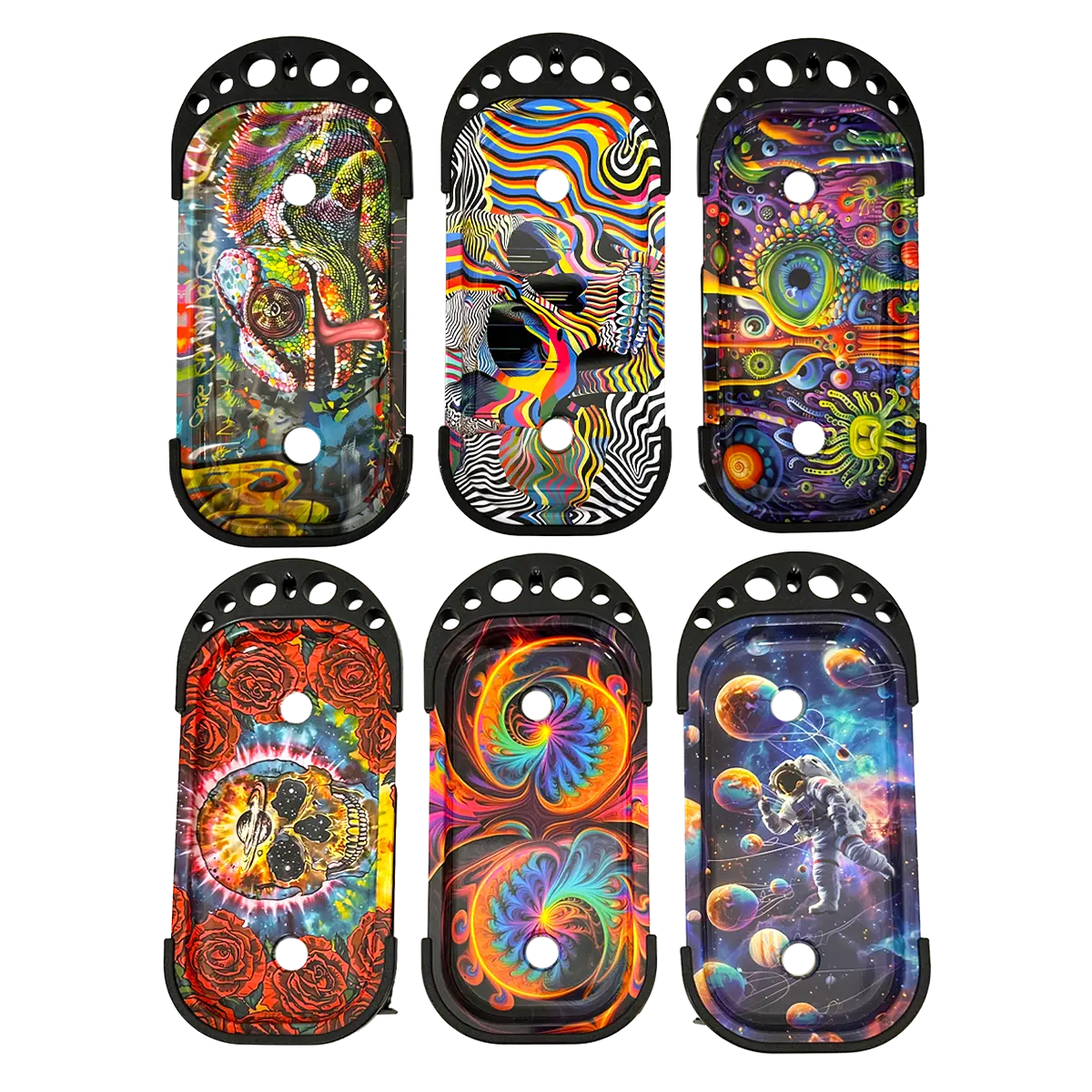 Folding Metal Tray Rolling Console - 6 Pieces Per Retail Ready Display 25267 SMOKEZILLA