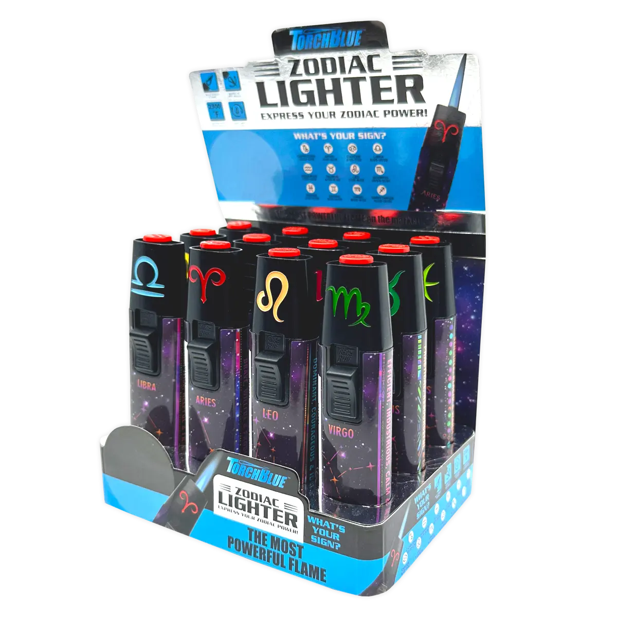 Zodiac Lighter - 12 Pieces Per Retail Ready Display 25308 SMOKEZILLA