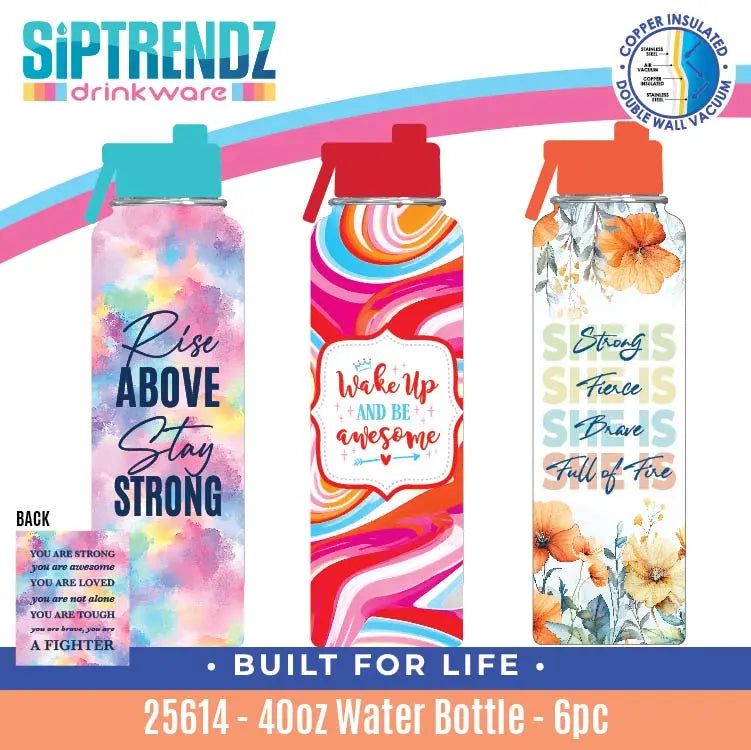 Insulated Drinkware Assortment Floor Display - 26 Pieces Per Retail Ready Display 88582 NOVELTY INC