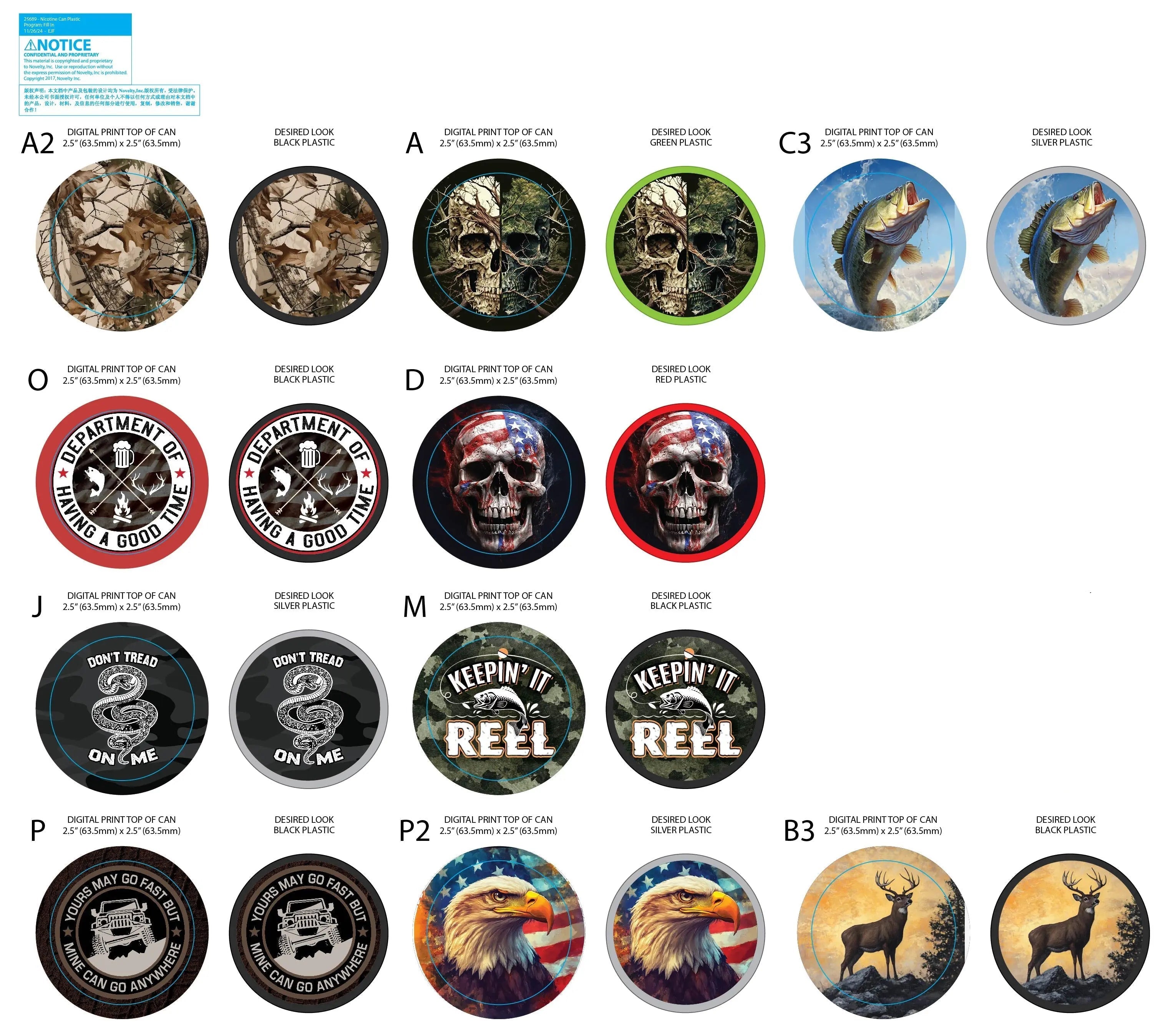 Nicotine Pouch And Storage Canisters - 10 Pieces Per Retail Ready Display 25689 ROUGHNECK