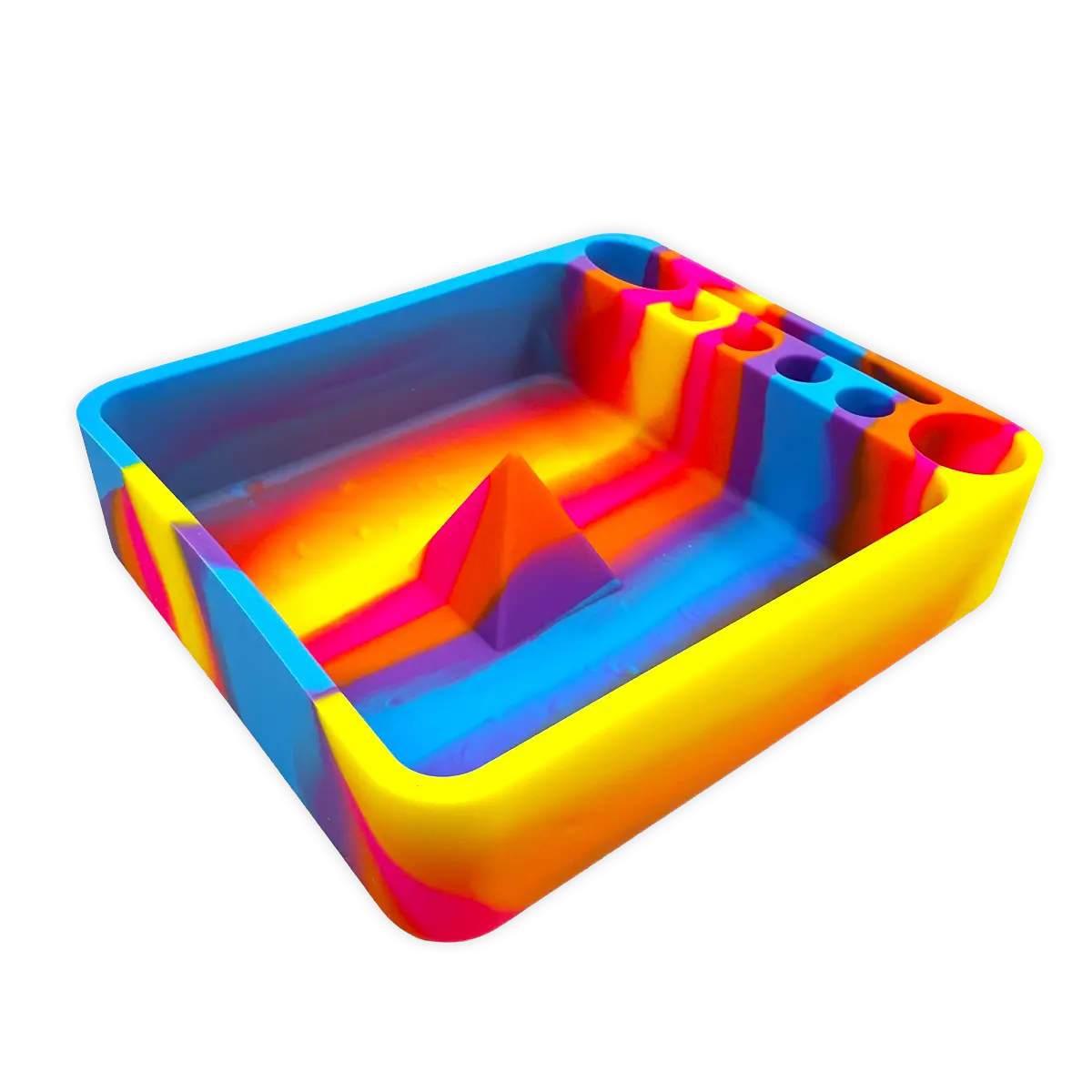 Silicone Ashtray with Assorted Colors - 8 Per Retail Ready Display 25918 SMOKEZILLA