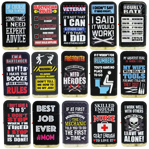 It's My Job Dual Torch Lighter - 15 Pieces Per Retail Ready Display 26151 SMOKEZILLA