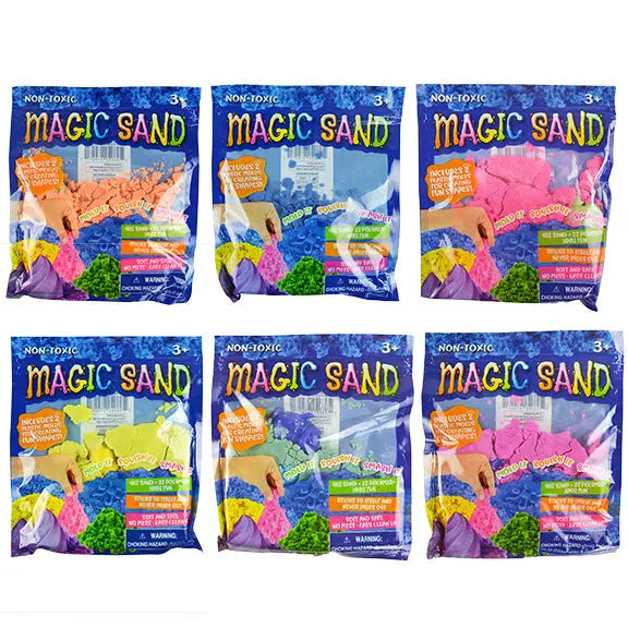 Kinetic Magic Sand Pack - 12 Packs Per Retail Ready Display 27927 KIPP BROTHERS