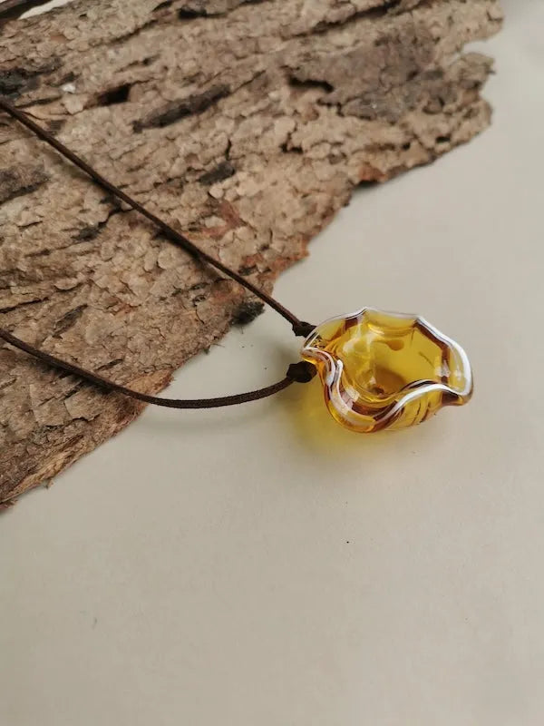 Hand Blown Glass Pendant - Style 11