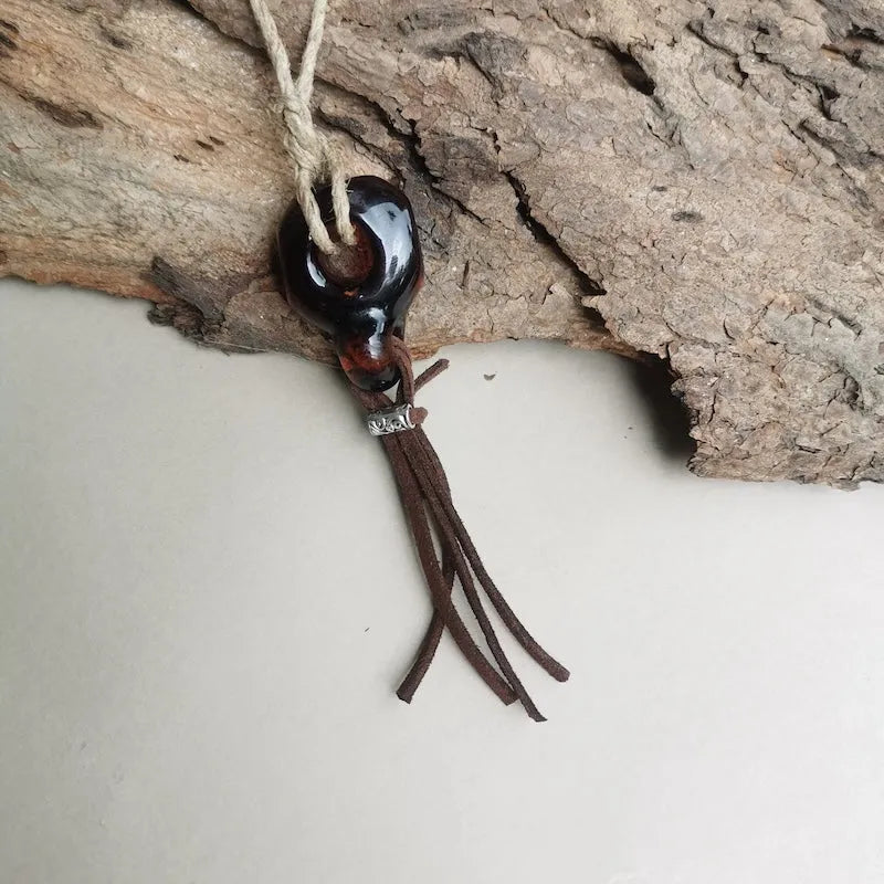 Hand Blown Glass Pendant - Style 5