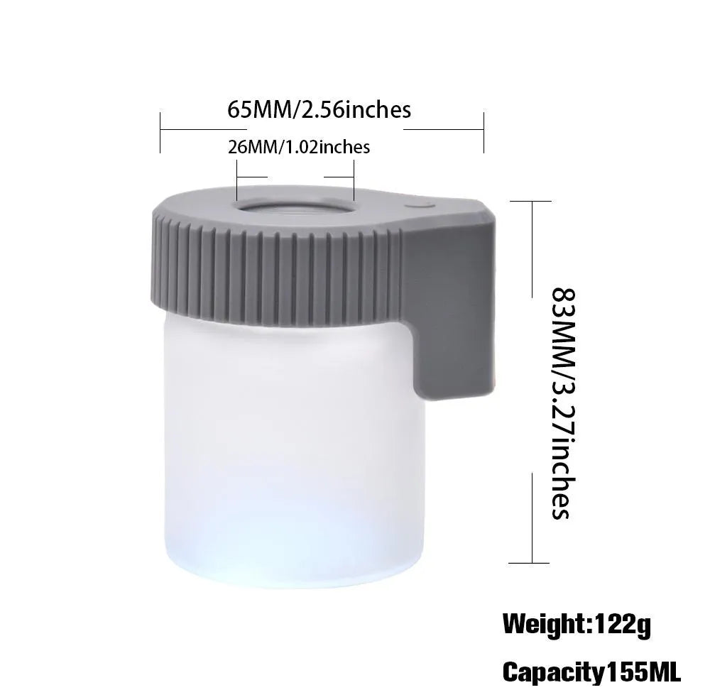 Mag Jar - Magnifying Glass Jar with LED