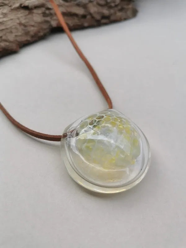 Hand Blown Glass Pendant - Style 21