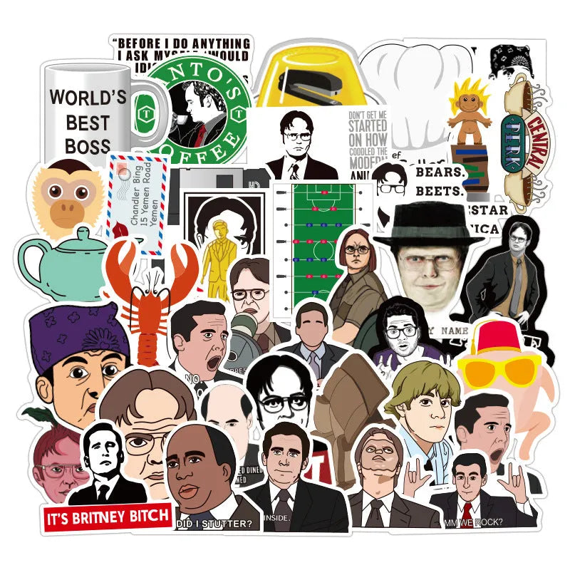 Office Stickers (pack of 50)