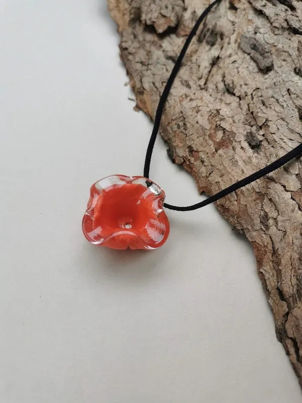 Hand Blown Glass Pendant - Style 17
