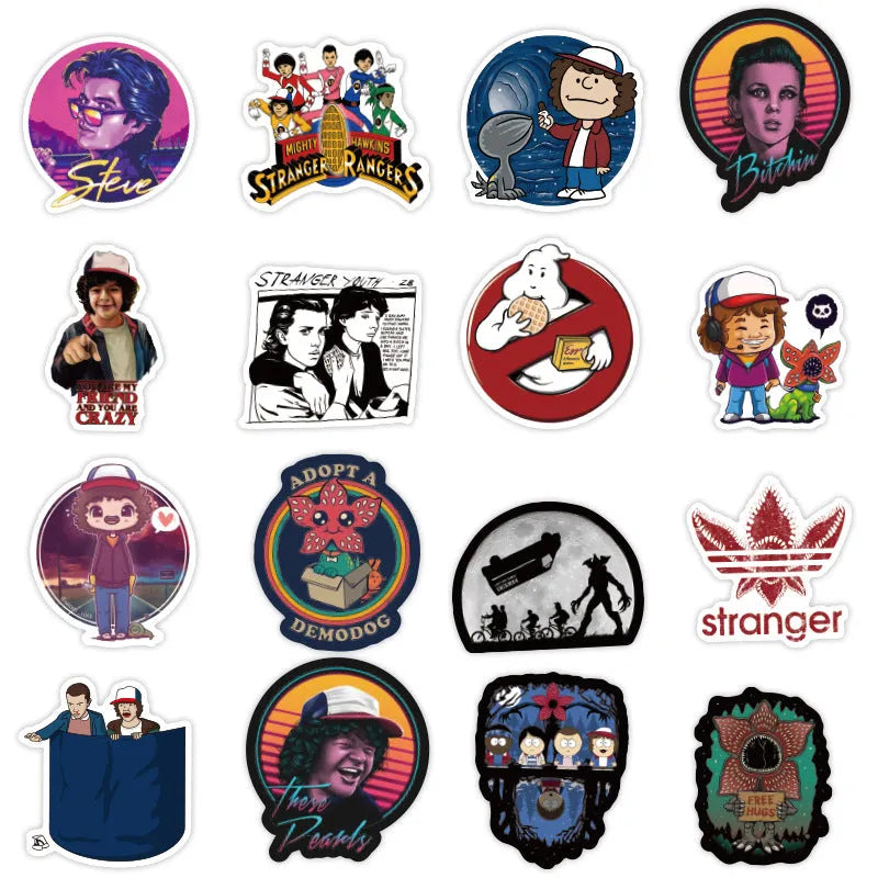 Stranger Things Stickers (pack of 50)