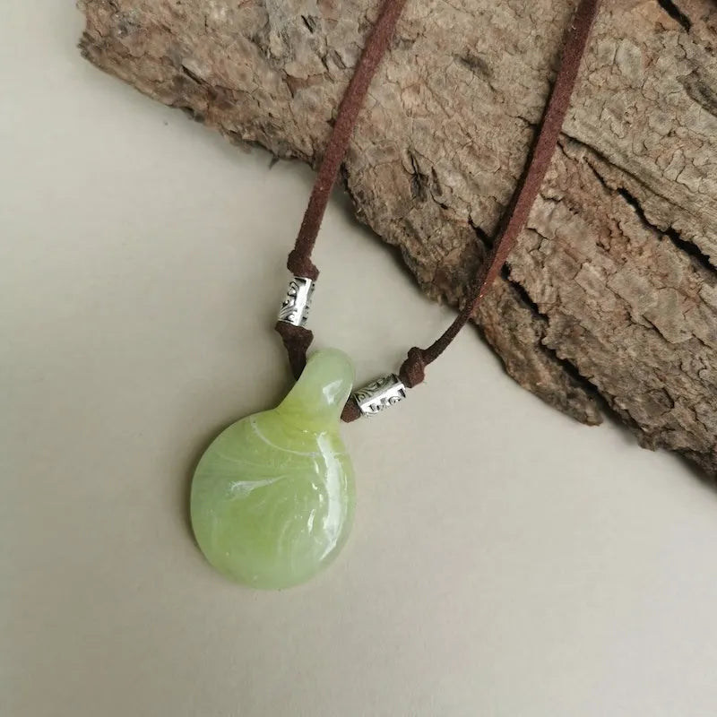 Hand Blown Glass Pendant - Style 7