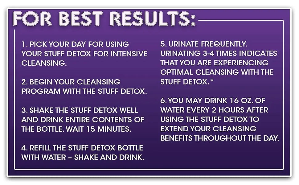 Detoxify - The Stuff Extra 20oz (Two Flavors)