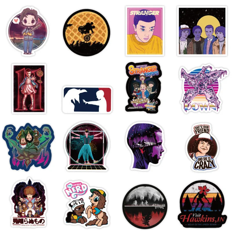 Stranger Things Stickers (pack of 50)