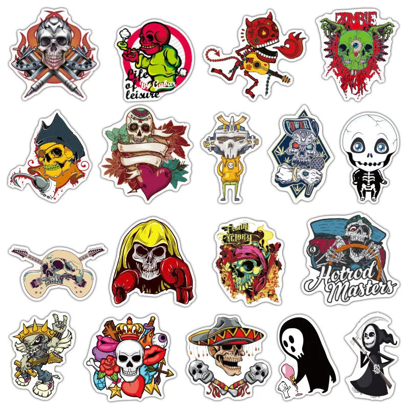 Horror-Themed Sticker (pack of 50)