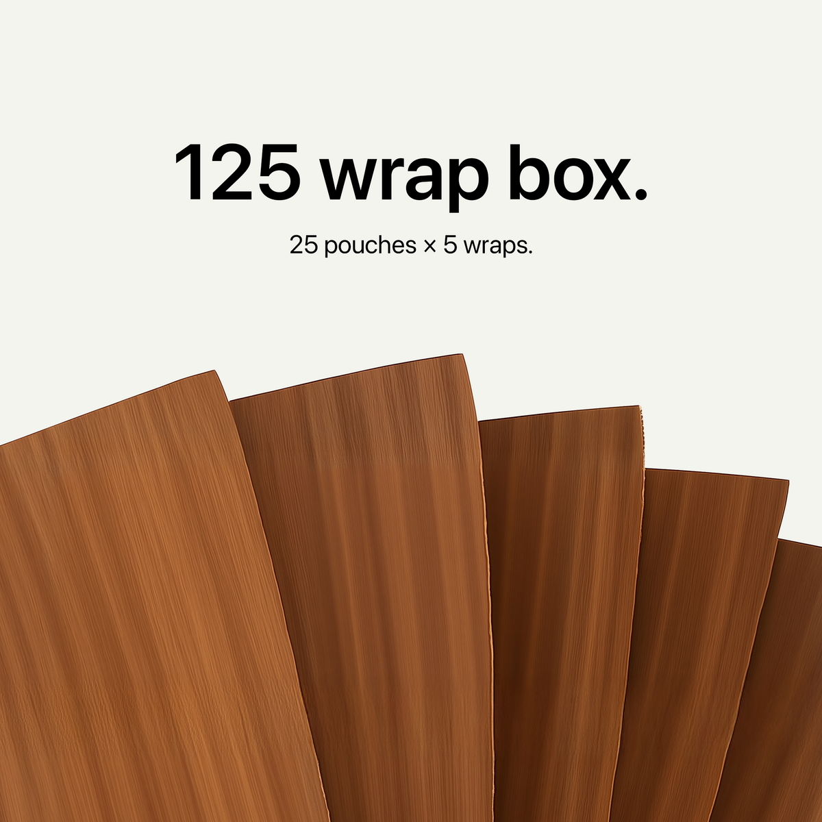 CAMO self-rolling wraps (Case of 50)
