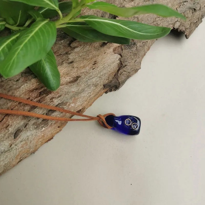 Hand Blown Glass Pendant - Style 8