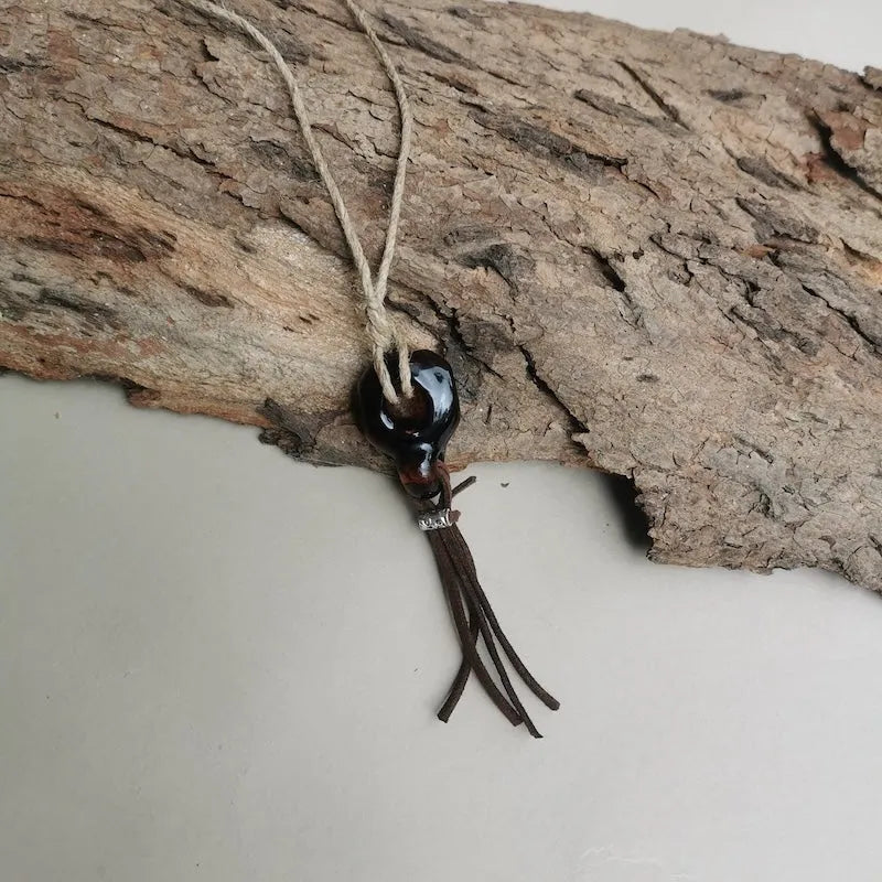 Hand Blown Glass Pendant - Style 5