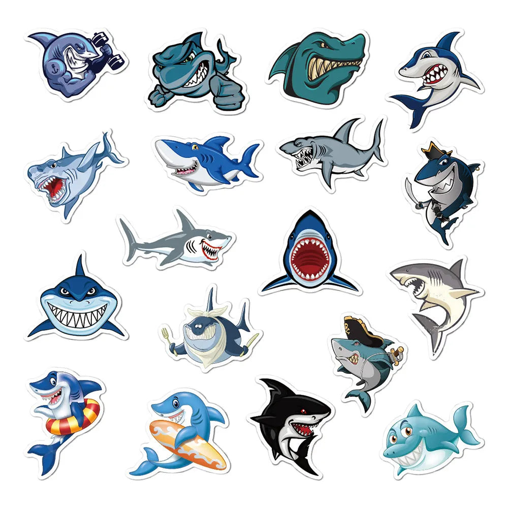 Shark Sticker (pack of 50)