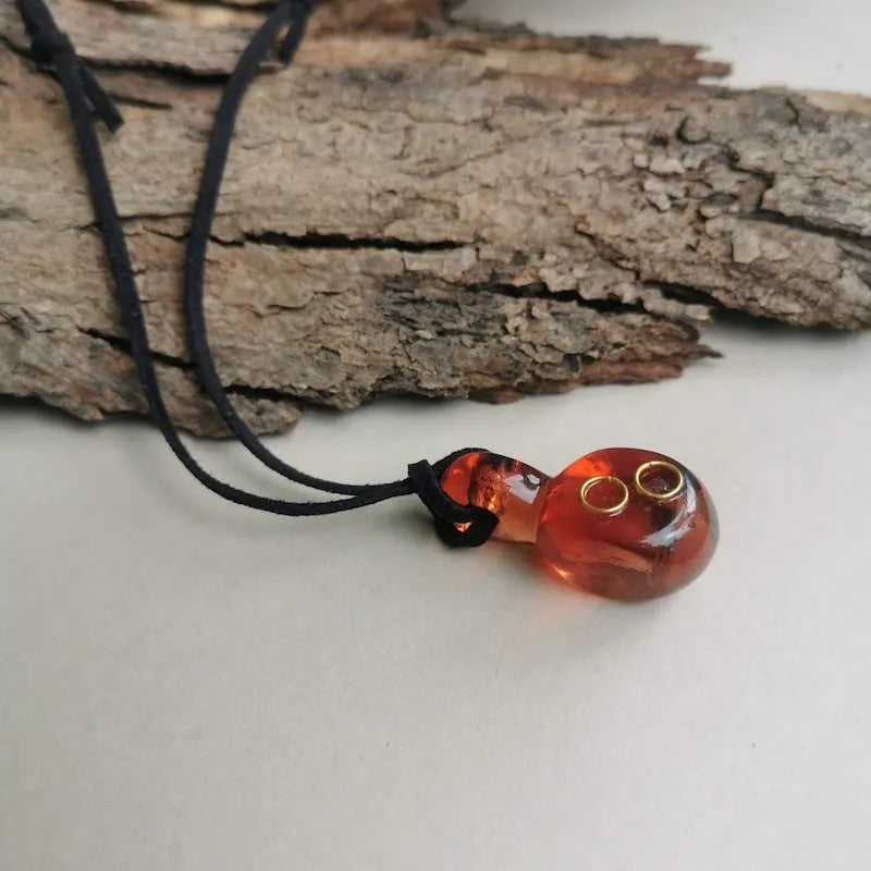 Hand Blown Glass Pendant - Style 6