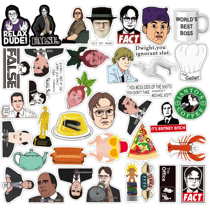 Office Stickers (pack of 50)