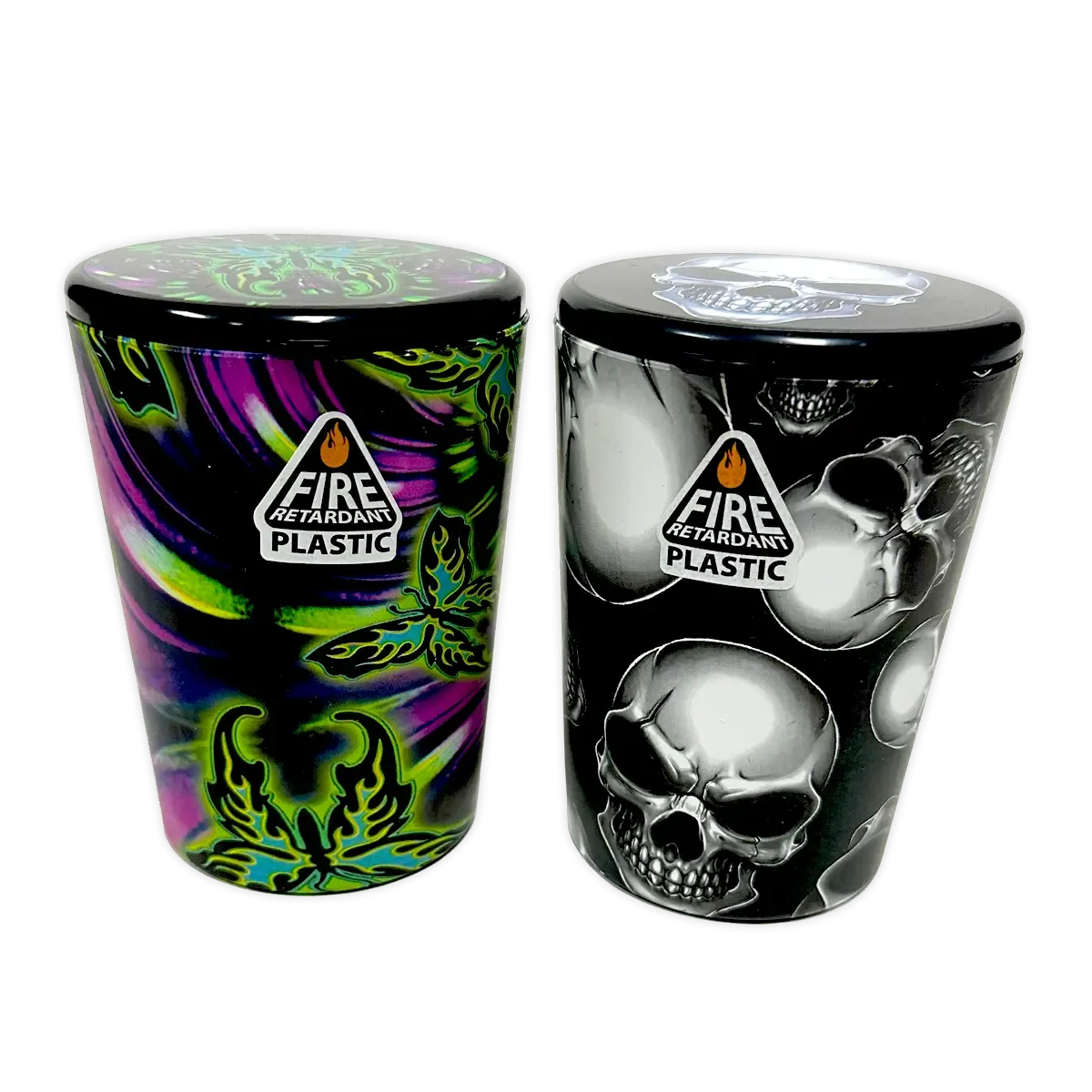 Full Print Butt Bucket Ashtray with LED Light - 2 Per Retail Ready Wholesale Display 40310 SMOKEZILLA