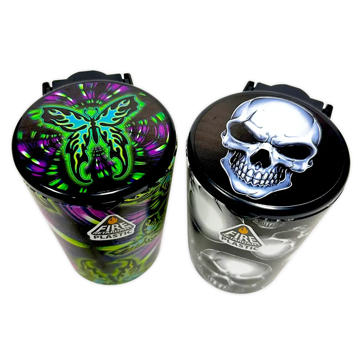 Full Print Butt Bucket Ashtray with LED Light - 2 Per Retail Ready Wholesale Display 40310 SMOKEZILLA