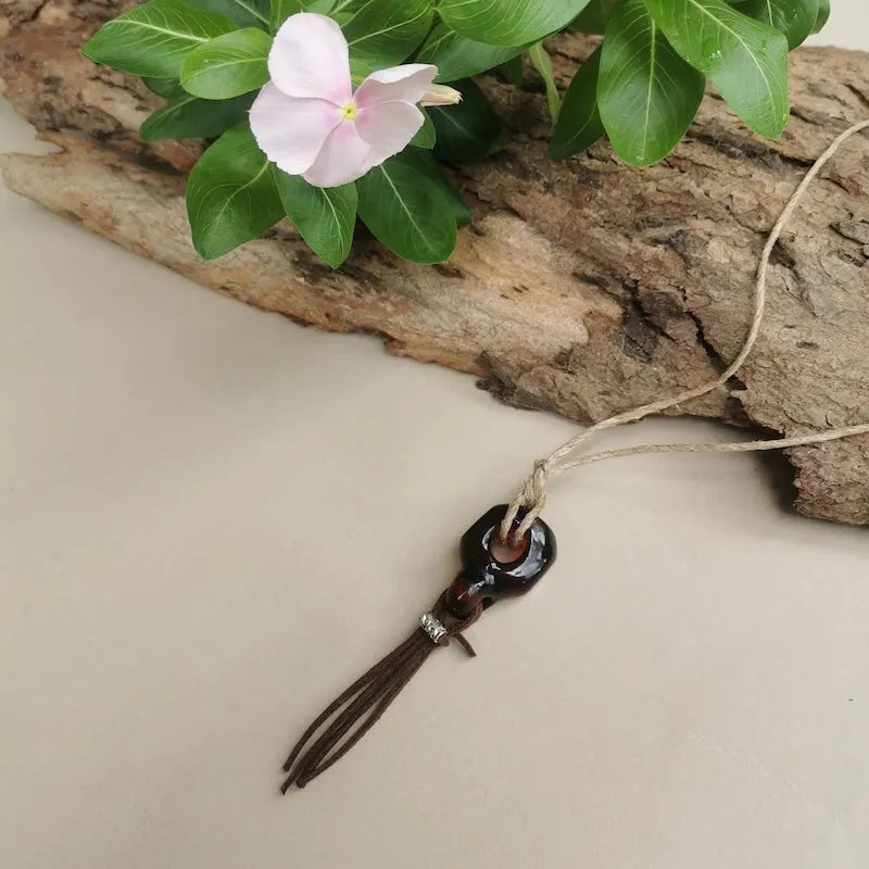 Hand Blown Glass Pendant - Style 5